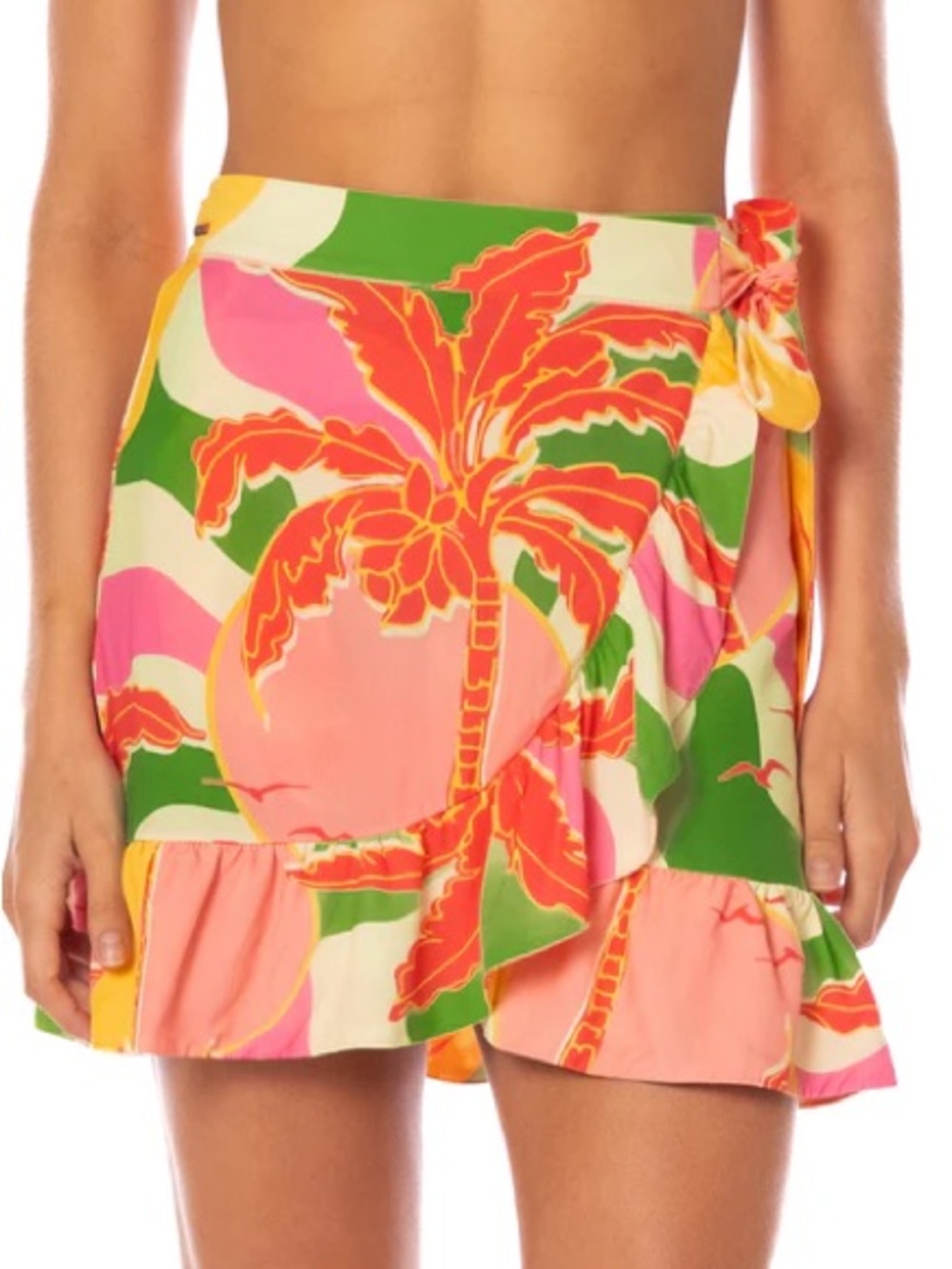 NWT Maaji Tropical Breeze Oceane V Short Skirt Size M